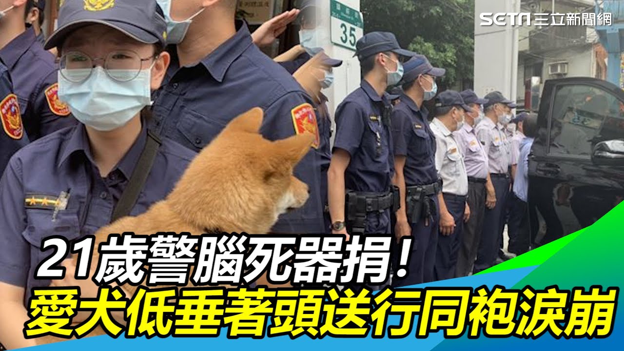 21歲警腦死器捐！愛犬「低垂著頭」送行&hellip;同袍：一路好走│政常發揮