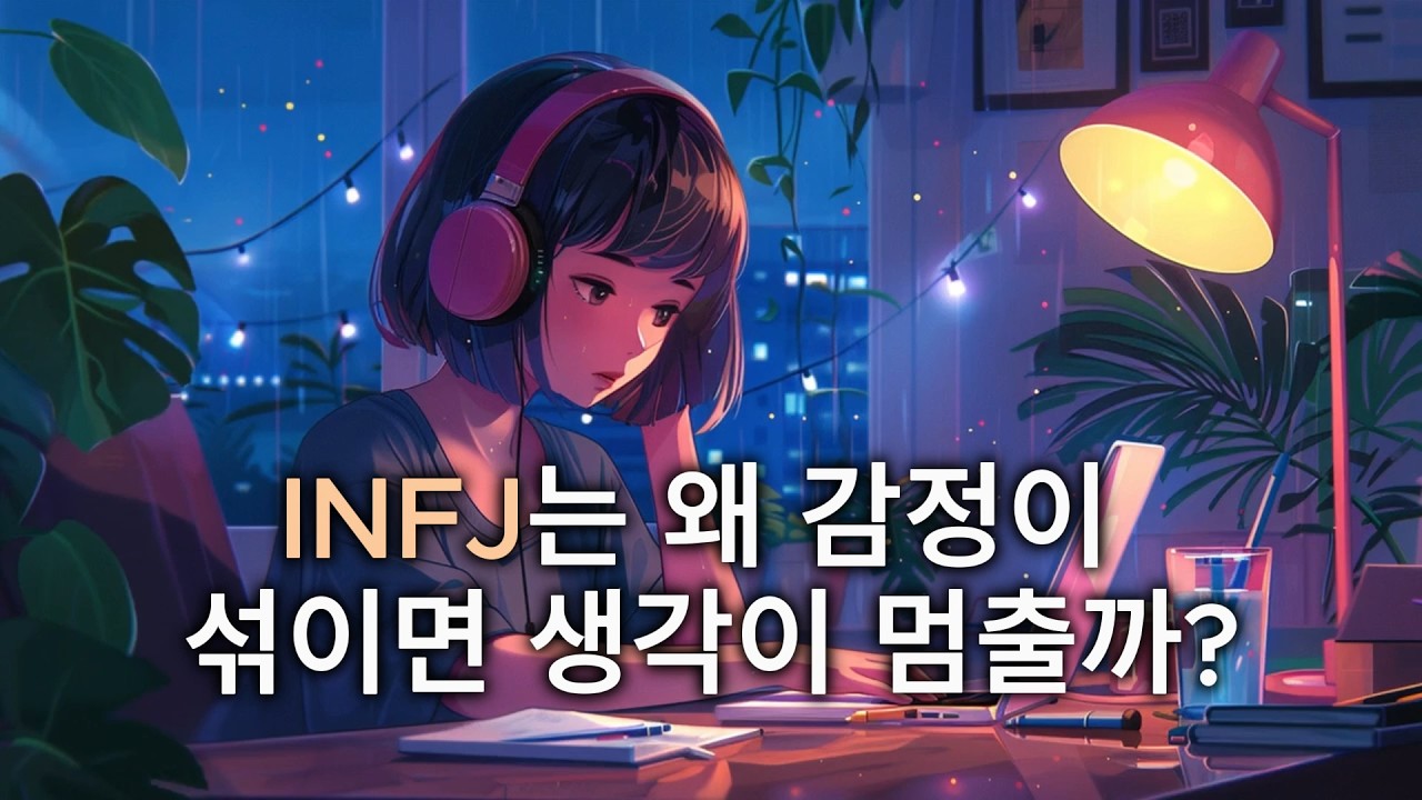 INFJ는 왜 감정이 섞이면 생각이 멈출까?