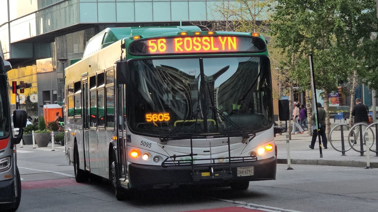 Arlington Transit ART 2015 NABI 40-LFW CNG #5095 Route 56