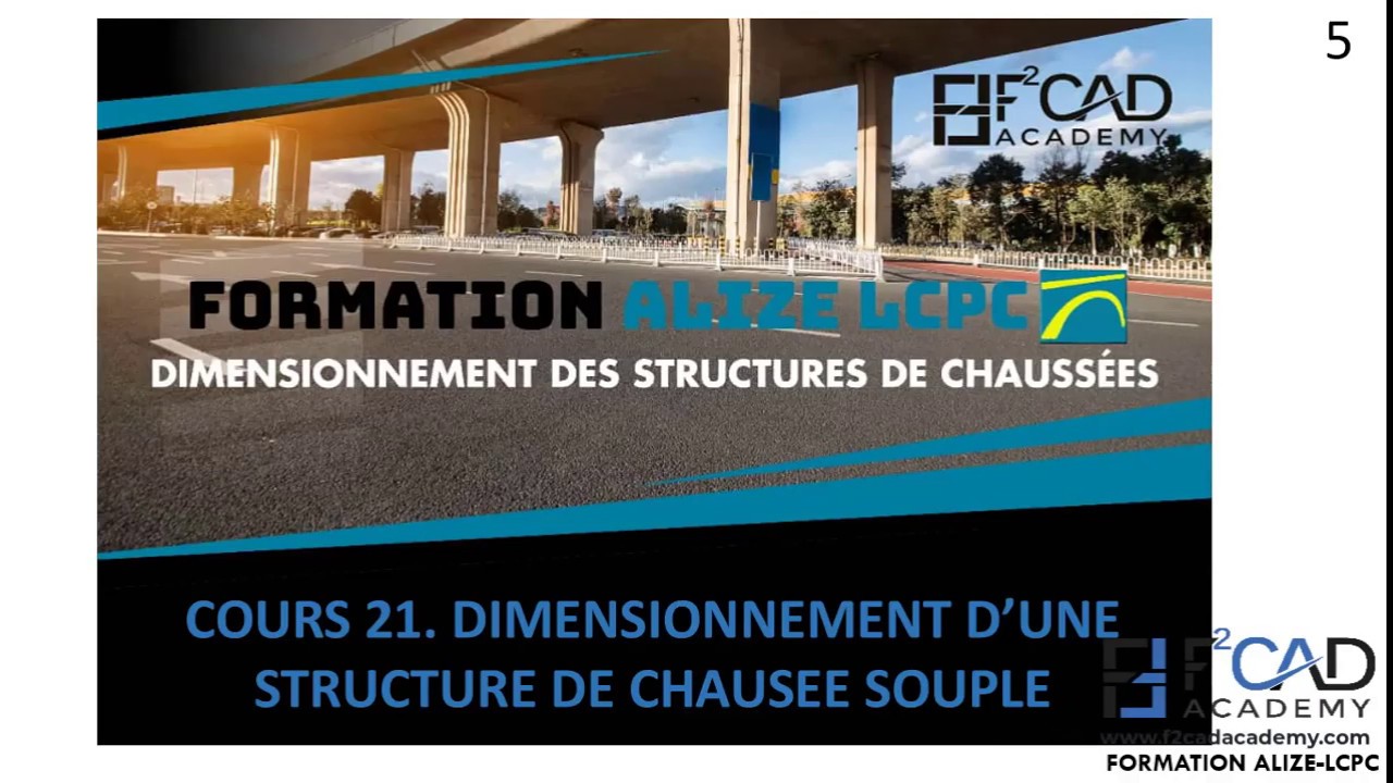 Dimensionnement d’une structure de chaussée souple sur ALIZE LCPC