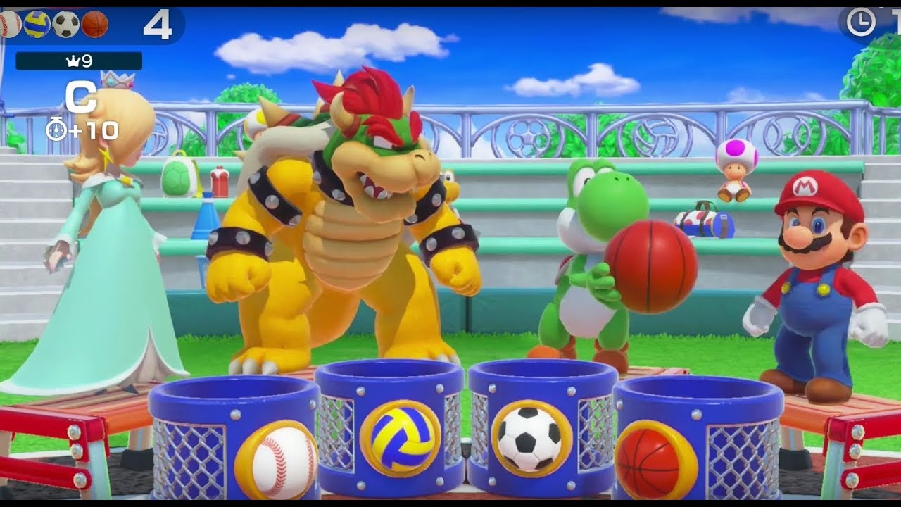 Super Mario Party - Partner Party River Survial! 2 Player Co Op All Gameplay