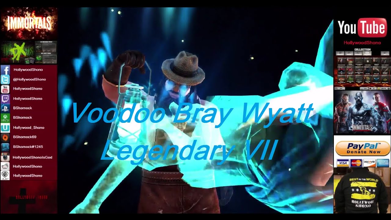 WWE Immortals - Voodoo Bray Wyatt Promoted to Level 50 Elite VII