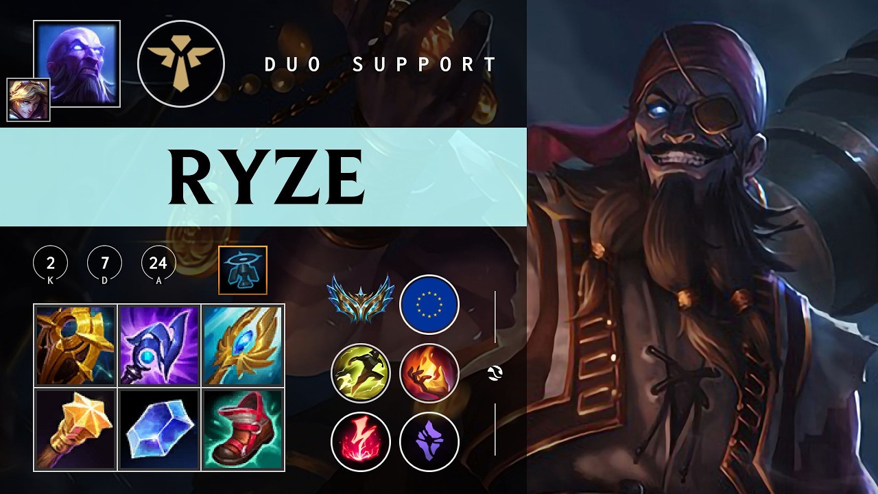 Ryze Support vs Shaco - EUW Challenger Patch 26.03