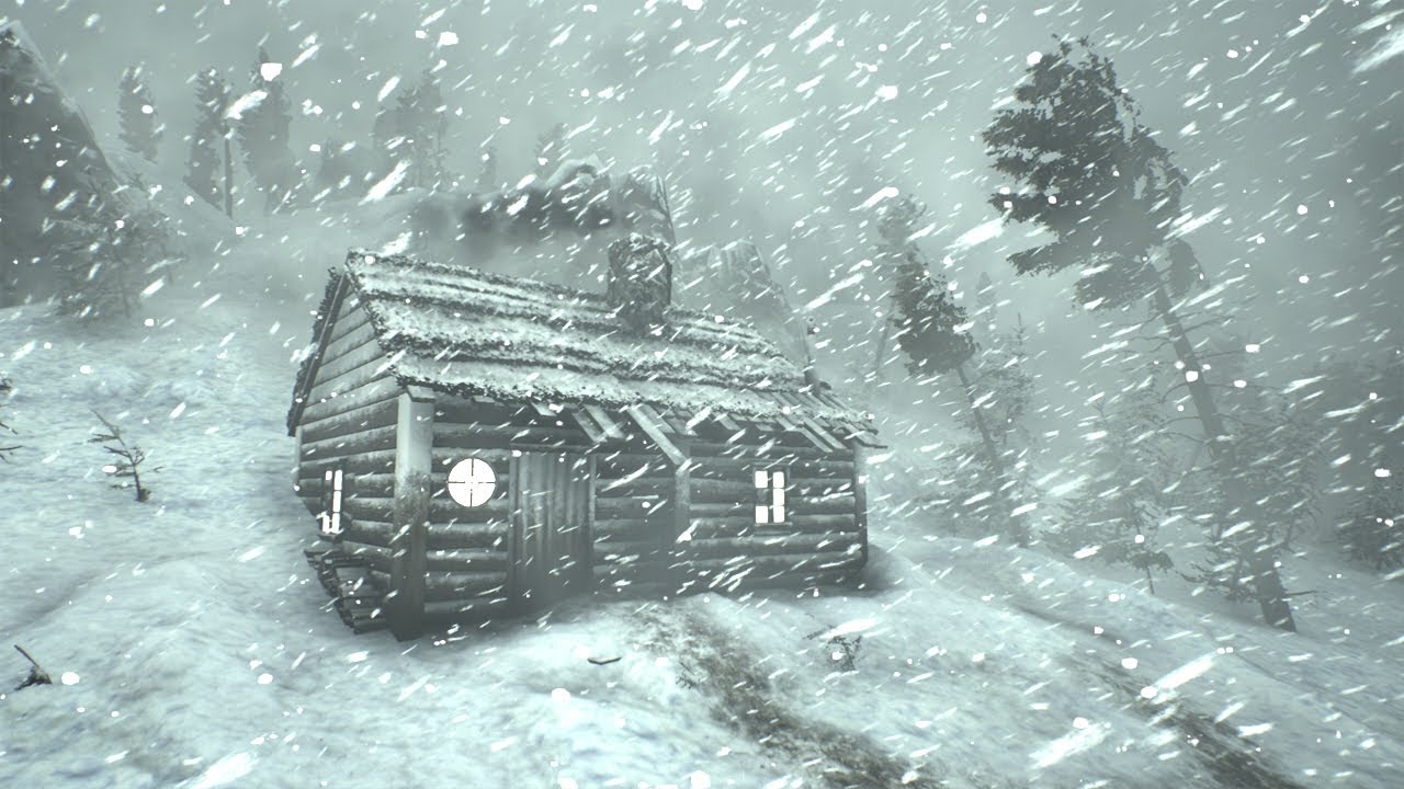 WIND STORM COLD. EXTREME COLD Bone Chilling BRUTAL Winter Wind Storm | Deep Freezing Night Ambience