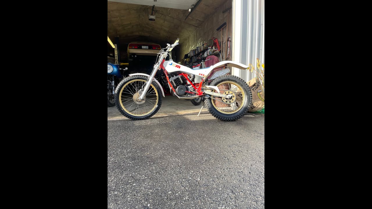 1985 JCM 303 Trials Bike