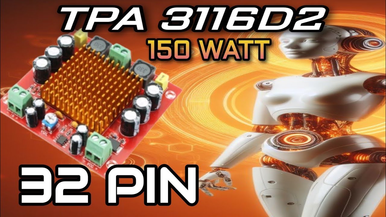 TPA 3116D2 Mono 150 Watt 32 PIN