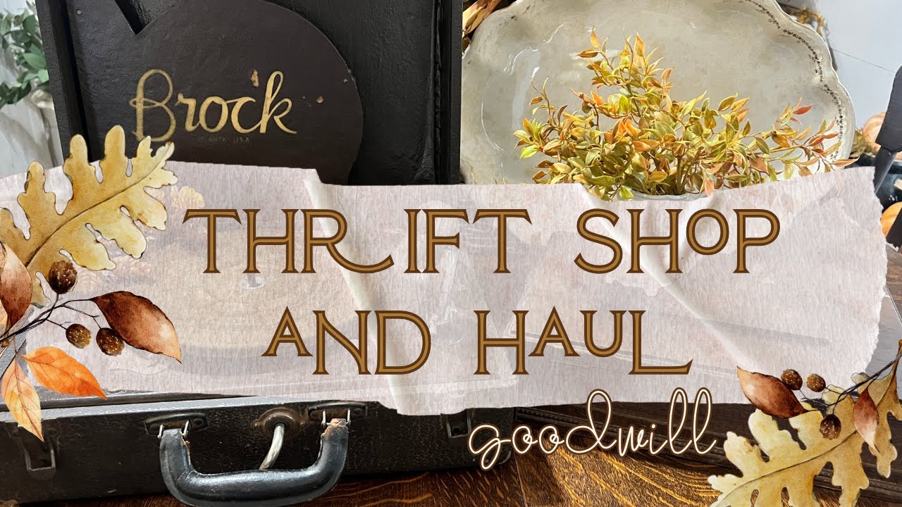 Goodwill 🍂 Thrift Shop and Haul | Vintage Finds | 🍂 Come Shop with Me