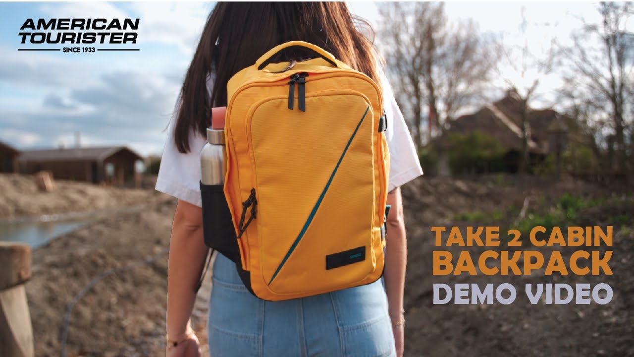 American Tourister Take 2 Cabin Backpack Demo &ndash; Features