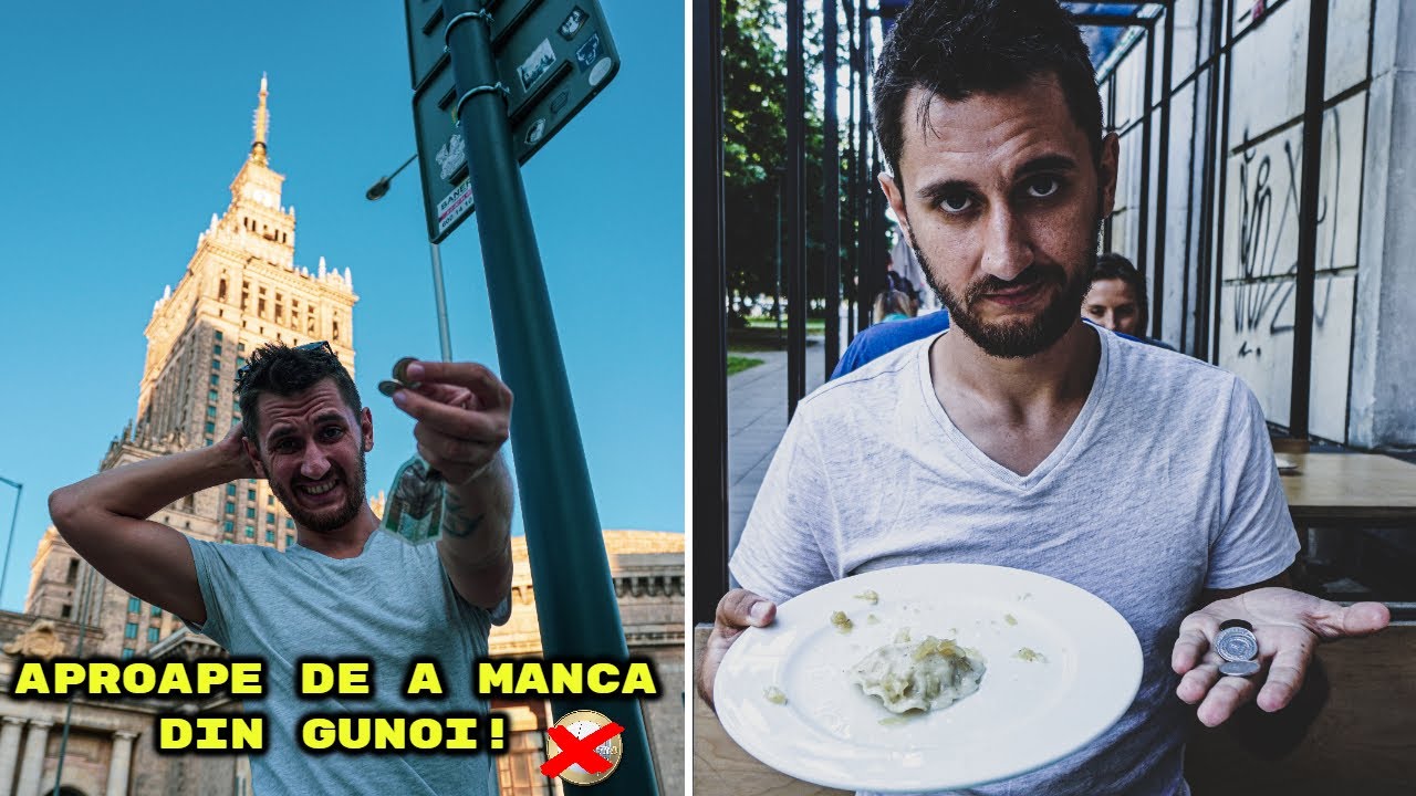 Am ramas cu 7€ TOTI BANII! [probleme mari in VARSOVIA] pe sarakie ep.3