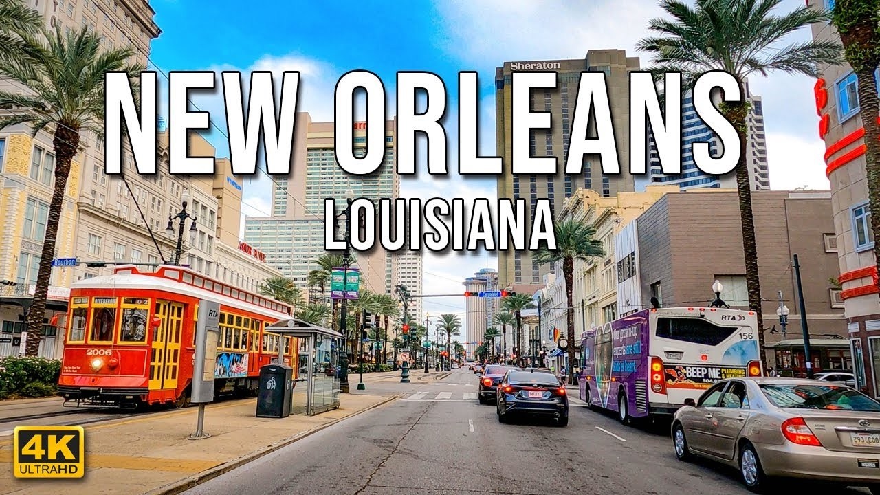 New Orleans, Louisiana USA-  City Drive - 1968