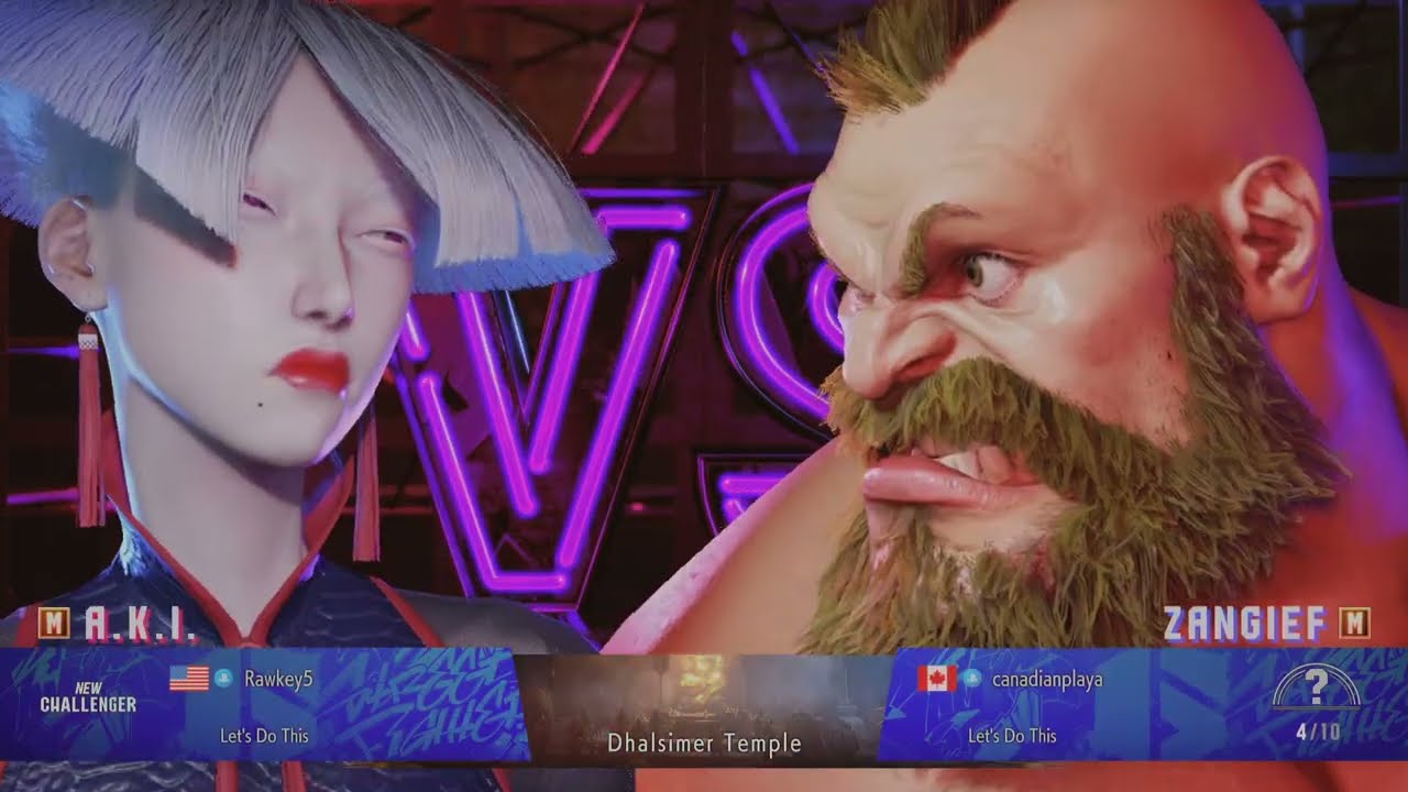 Street Fighter 6 - Zangief vs. A.K.I. (Ranked)