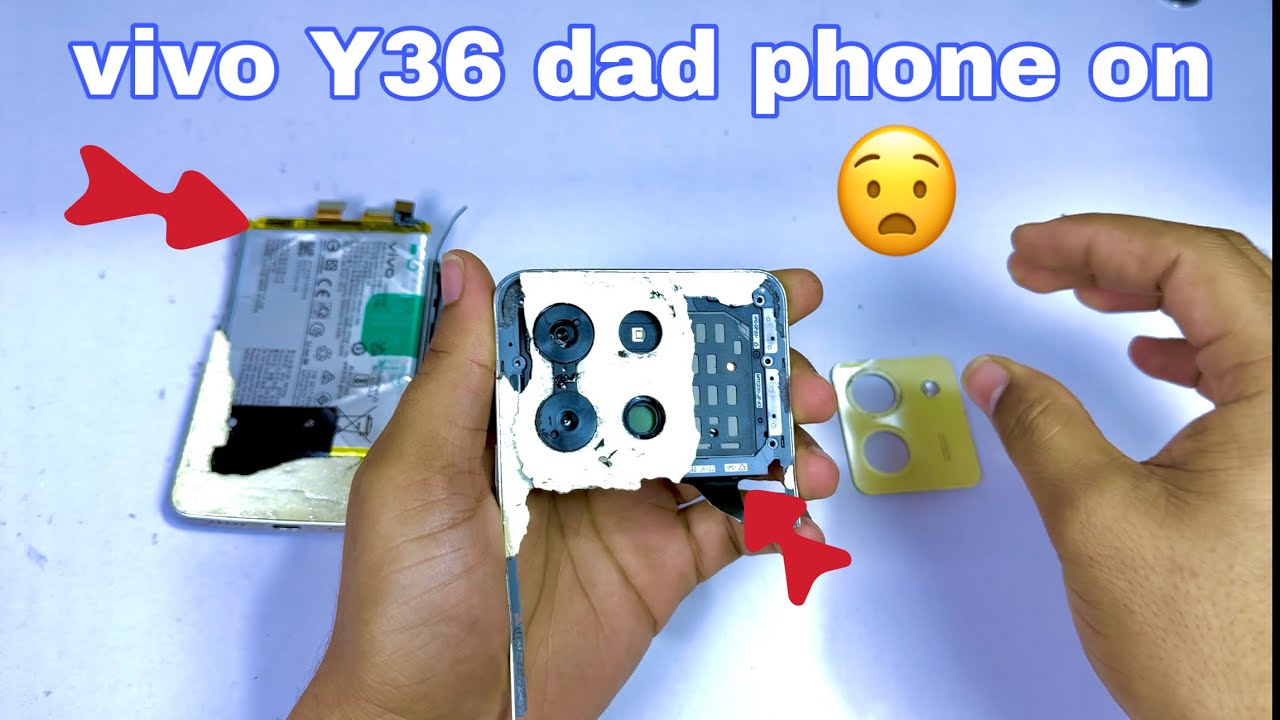 Restoring Destroyed vivo Y36  Found on the Road! | Restoration Broken Phone