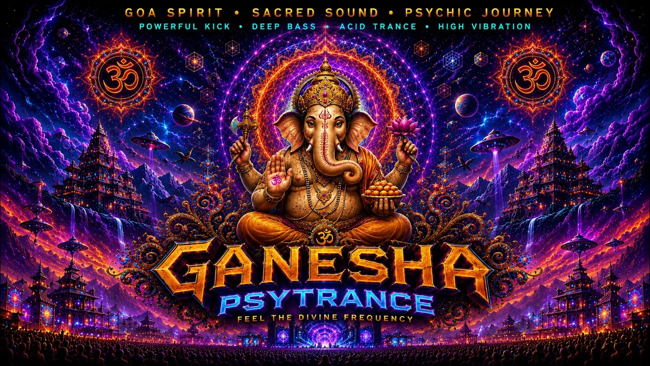 Indian Psytrance 2026 ⚡ Ganesha Festival Trance ● Deep Rolling Bass & Acid Goa Vibes