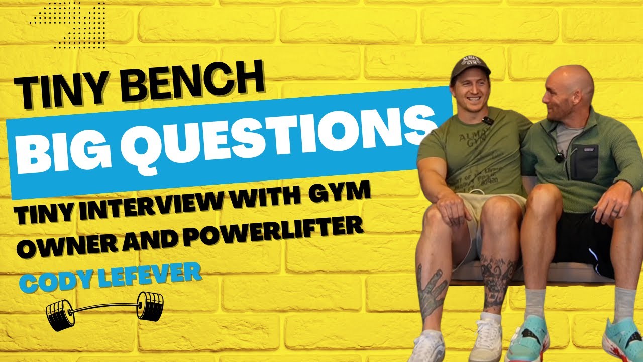 Tiny Bench, Big Questions: Dive into the Mindset of Dedicated Powerlifter & Gym Owner Cody Lefever