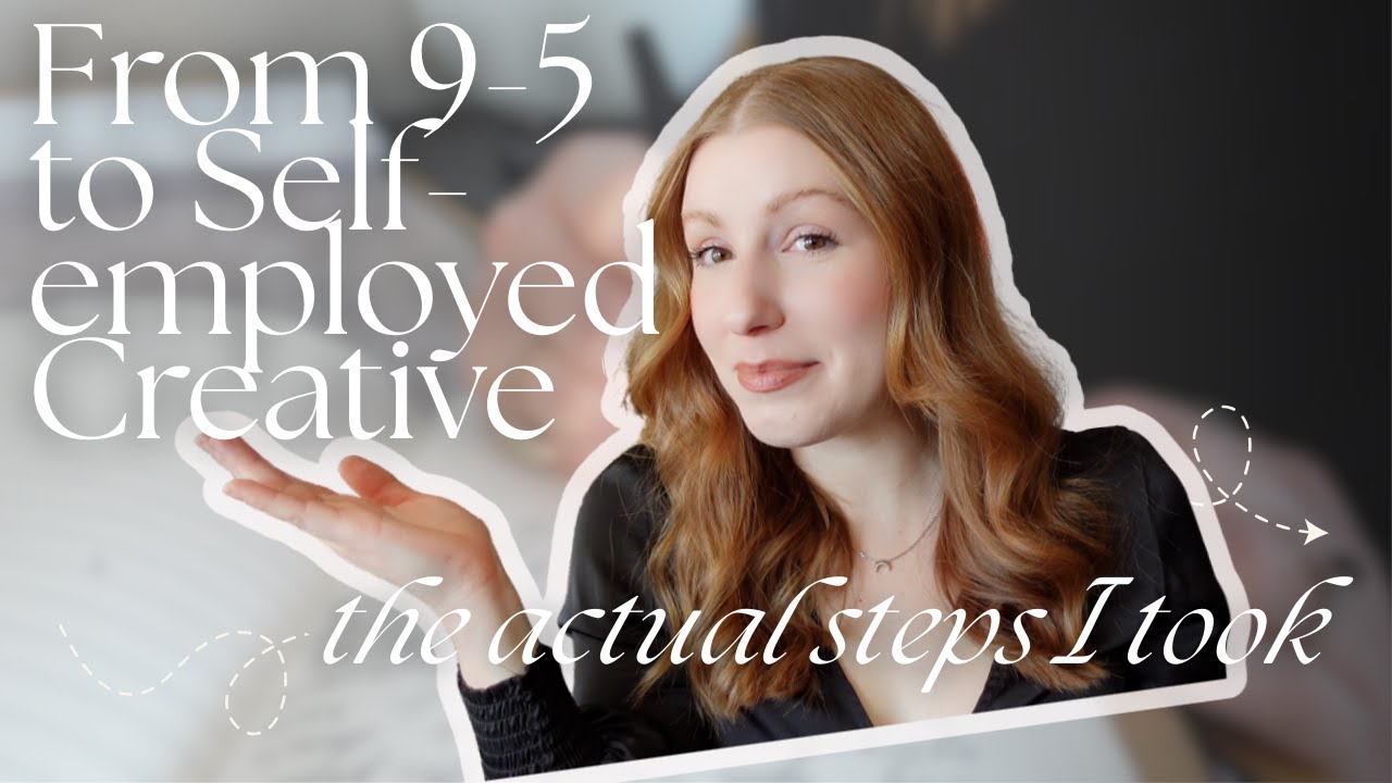 How to Free Yourself from the 9-5: the actual steps I took as a self-employed creative
