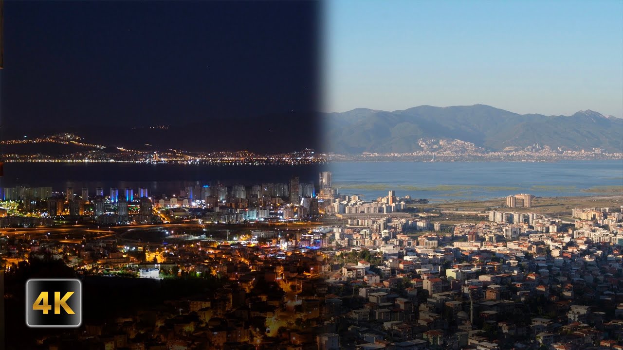 [4K] Izmir Symphony: A Majestic Journey from Sunset to Dawn