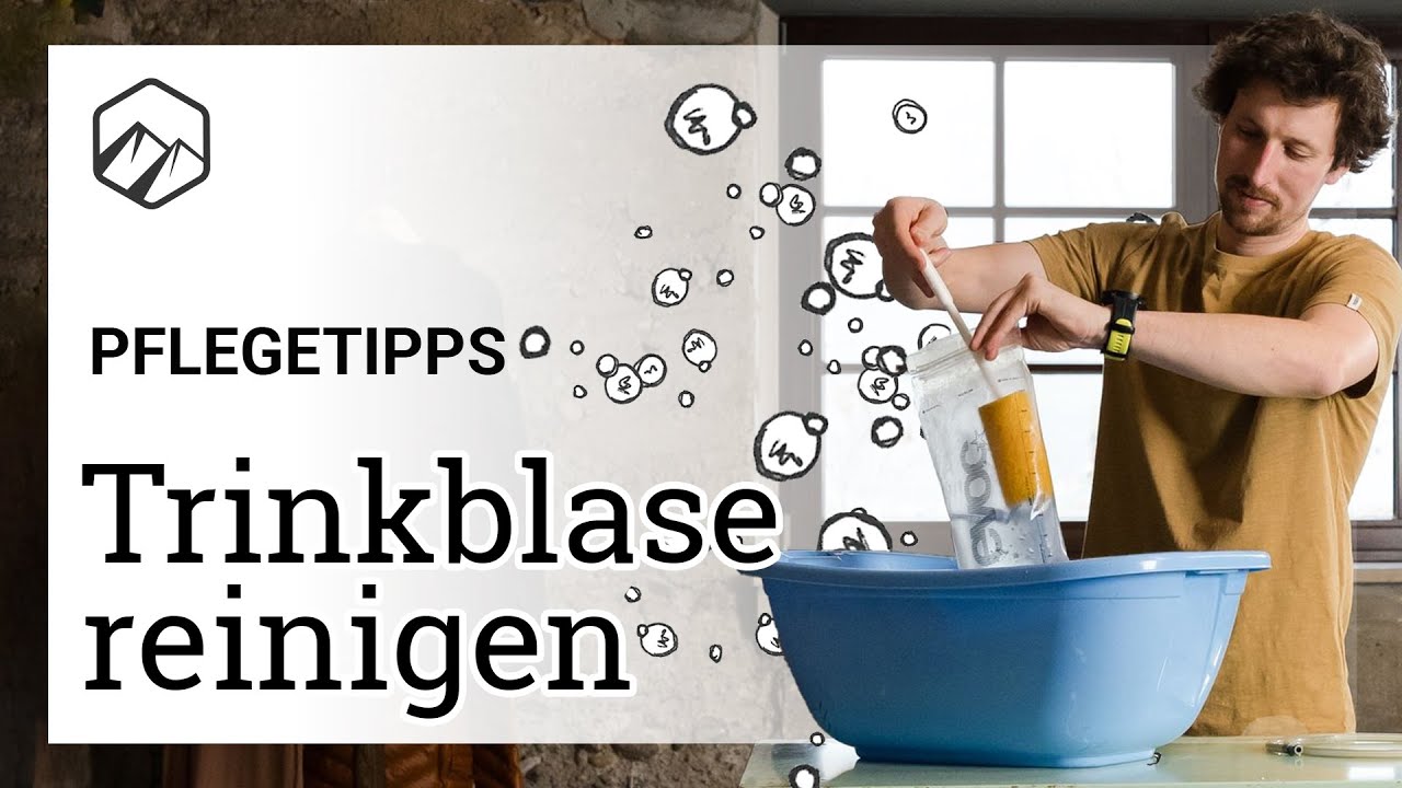 Trinkblase reinigen: So wird das Trinksystem wieder frisch | Bergzeit