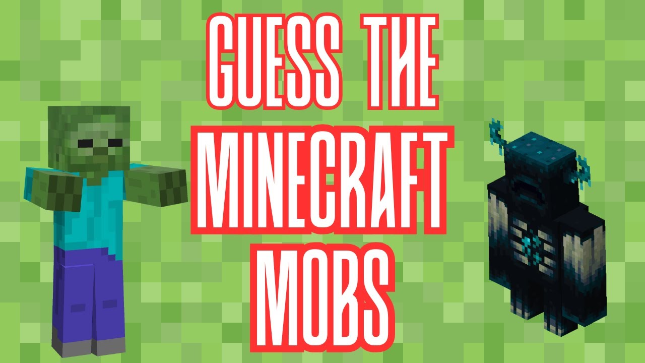 Guess the Minecraft Mob Quiz - QuizCraftX