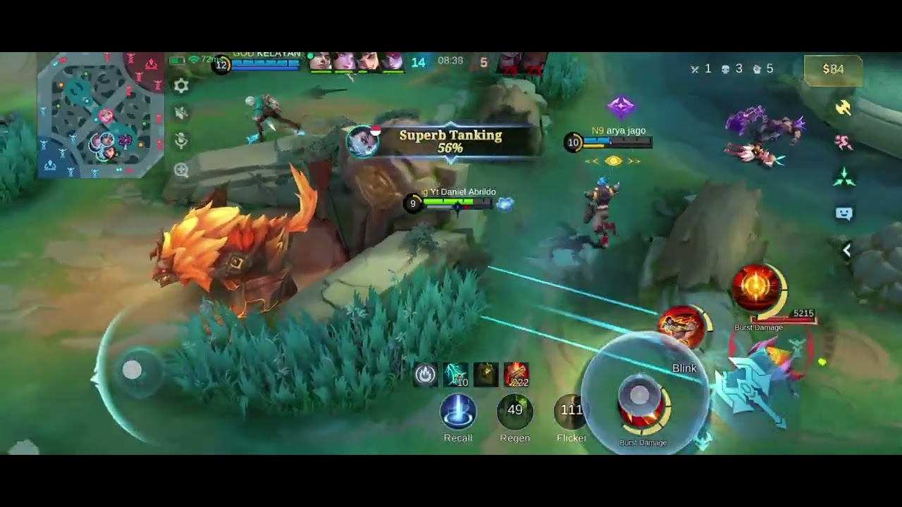 GRANGGER JADI BURUAN MUSUH😅⁉️ #mobilelegends #marksmangameplay 