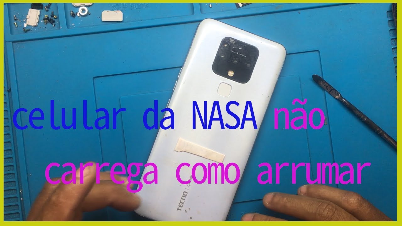 Como substituir o conector de carga do celular Tecno Camon 16 quando não está carregando