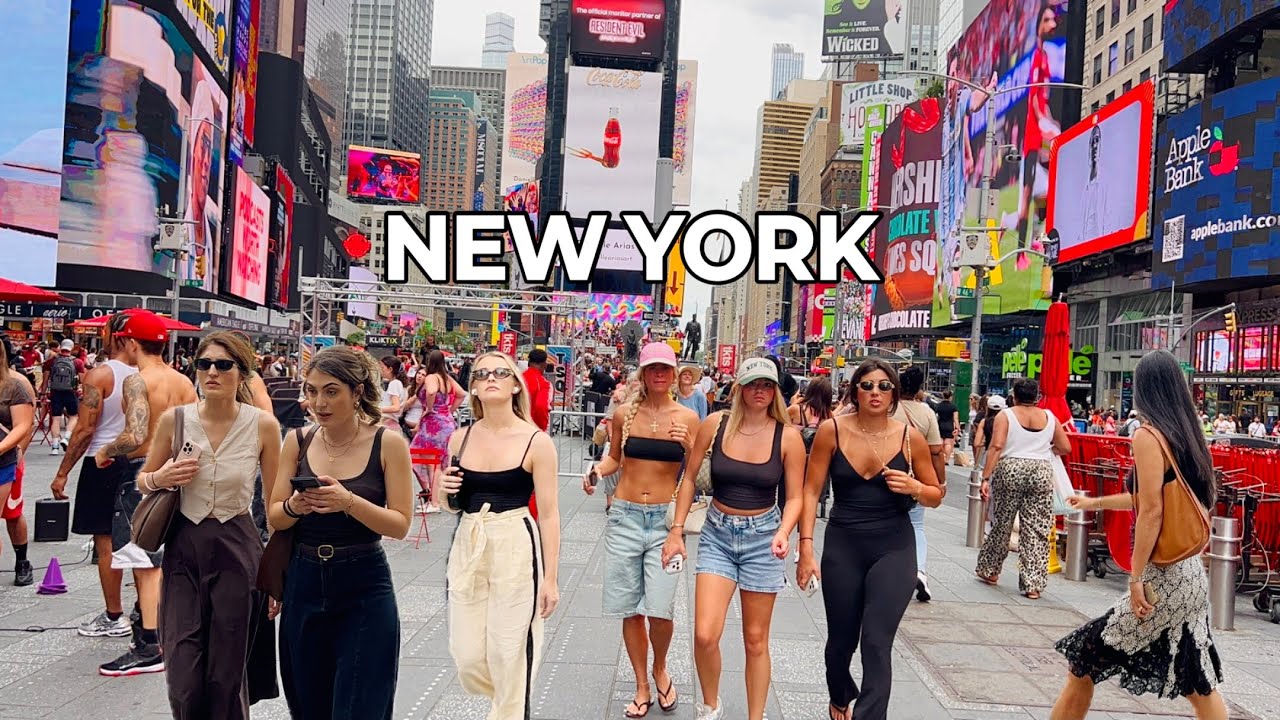 [4K]🇺🇸NYC Walk🗽Lively Summer Friday in New York City🚕✨Midtown Manhattan & Upper West Side, July 2026