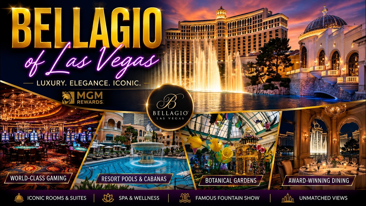 Inside the Luxurious Bellagio Las Vegas | Hotel & Room Tour [4K]