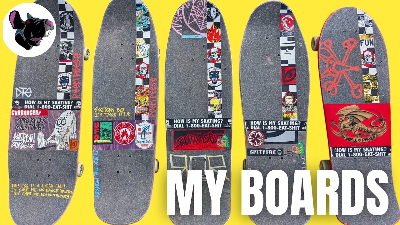 RETRO SKATEBOARD SET-UPS!