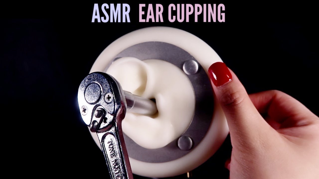 ASMR Fixing Your Ears 🔧Ear Cupping Edition (No Talking)