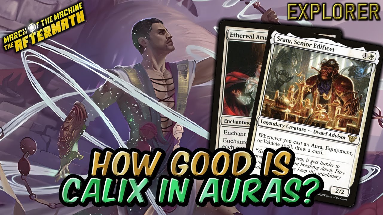 Calix Auras - Is this the card to push Auras in Explorer? | Explorer BO3 Ranked | MTG Arena