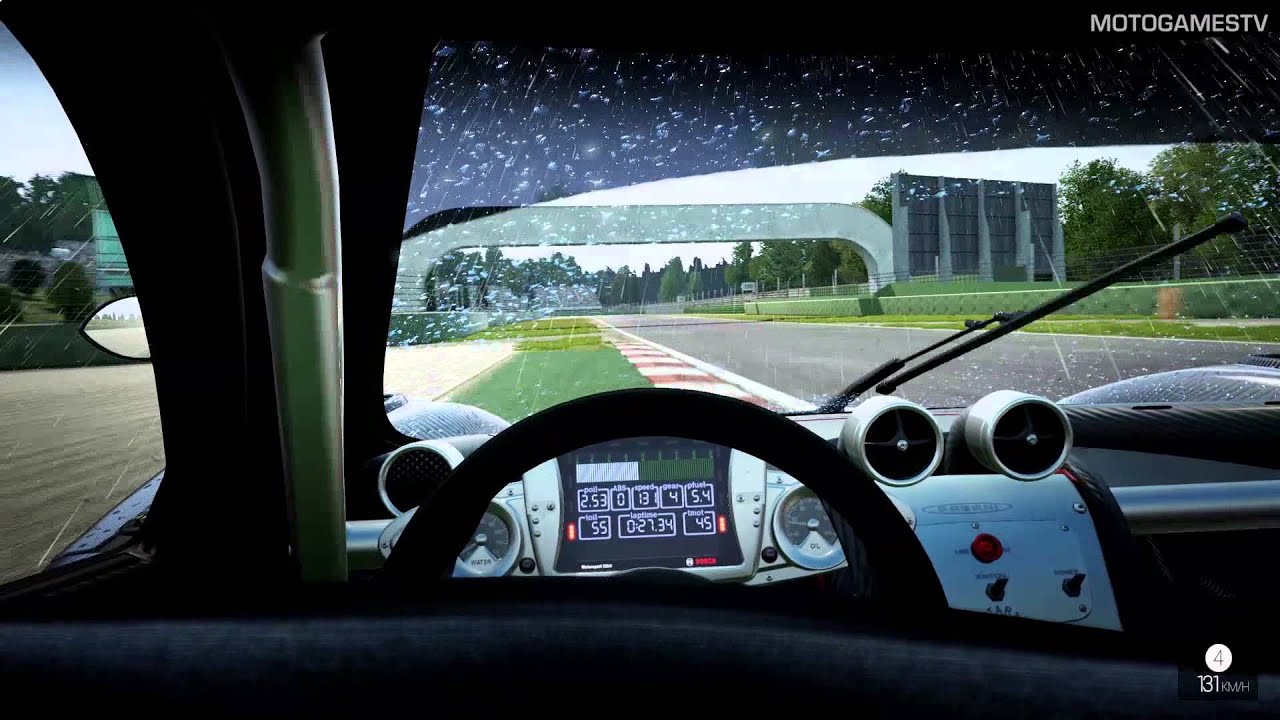 Project CARS Build 588 - Pagani Zonda R at Bologna (Imola)