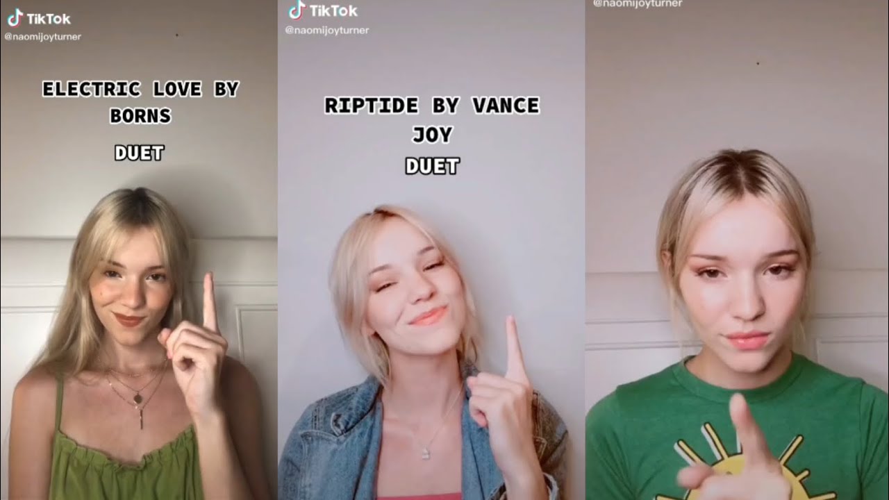 naomijoyturner TikTok duet challenge!  **duet this!**
