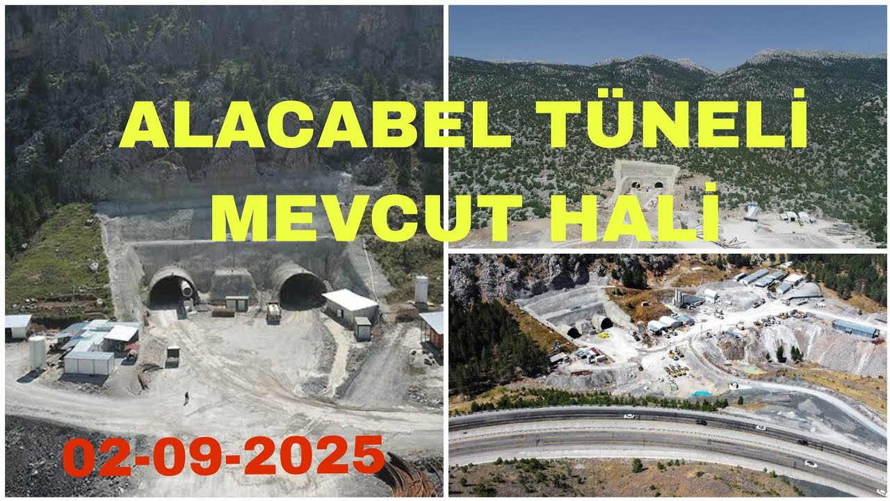 📌  Alacabel Tüneli İnşaatında Gelinen Son Nokta !