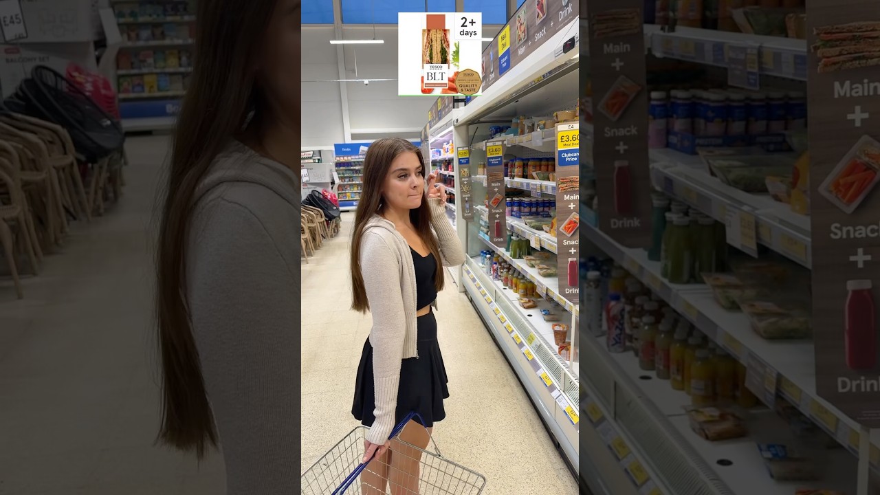 Who Had The BETTER Random MEAL DEAL😳🥪?! #challenge #game #vs #filter #foodie #mealdeal #tesco