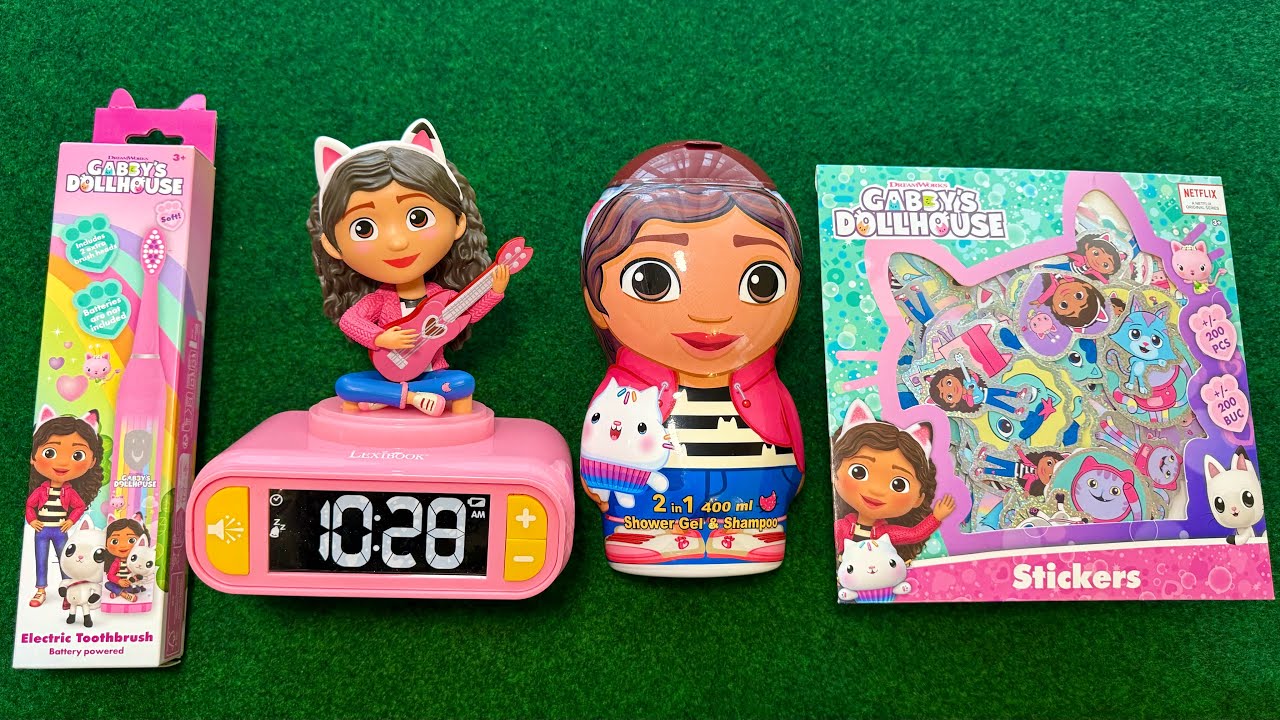 💖Satisfying Gabby Dollhouse ASMR | Funny Gabby Shampoo and Toy Unboxing 