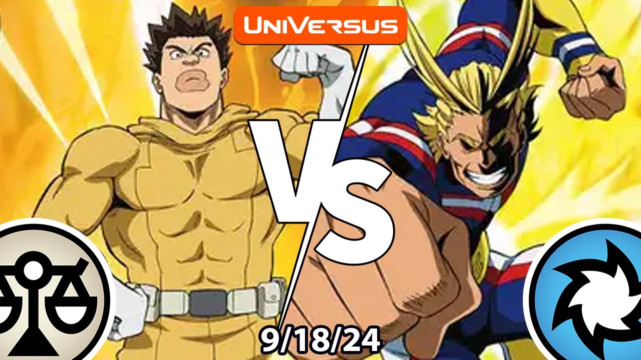 Sato I (Order) VS All Might III (Air) 9/18 Rd.3 [UniVersus]