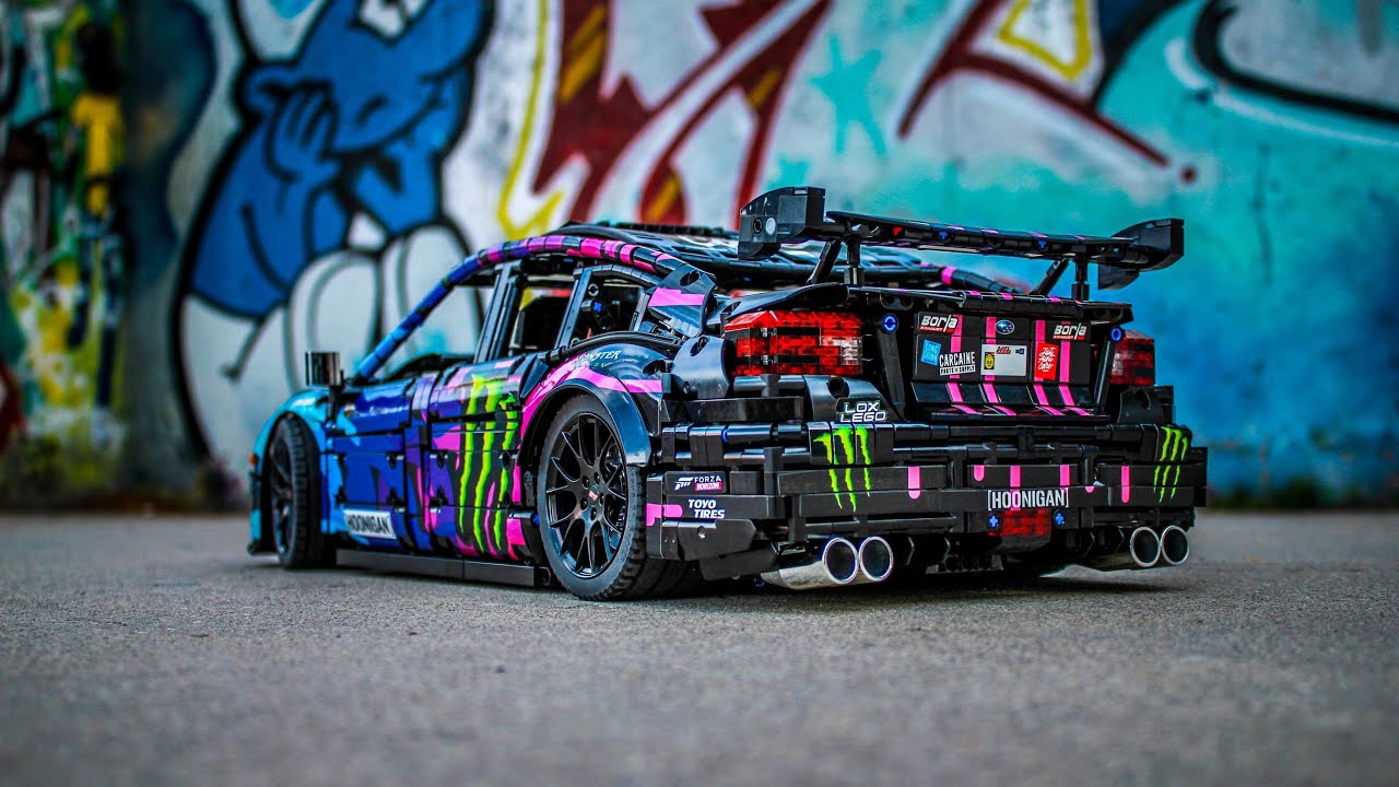 Subaru STI - Lego Technic MOC