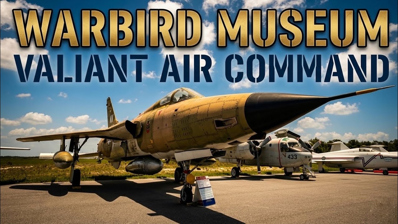Valiant Air Command Warbird Museum ✈️- Titusville Florida #aircraft #war #fly #helicopter #flying 