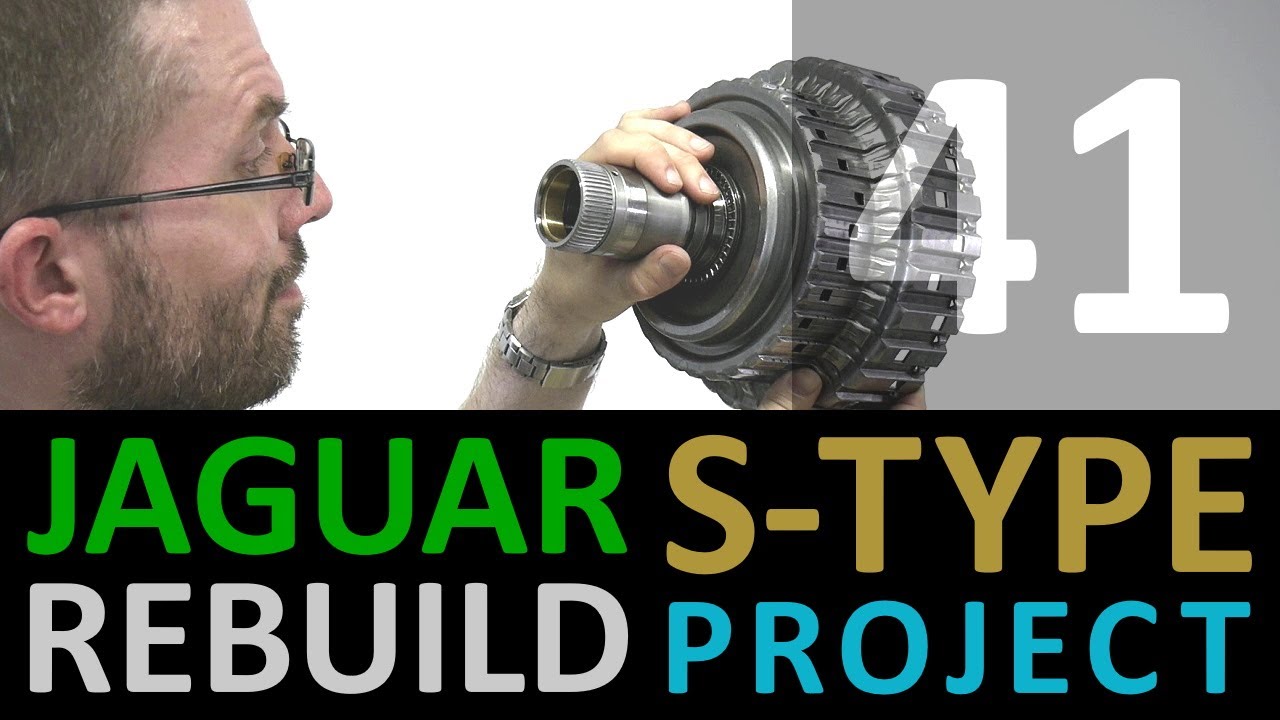 Jaguar S-Type Restoration [41] ZF 6HP26 Gearbox REBUILD (2) A & B Drum Bushings [2020-07-31]