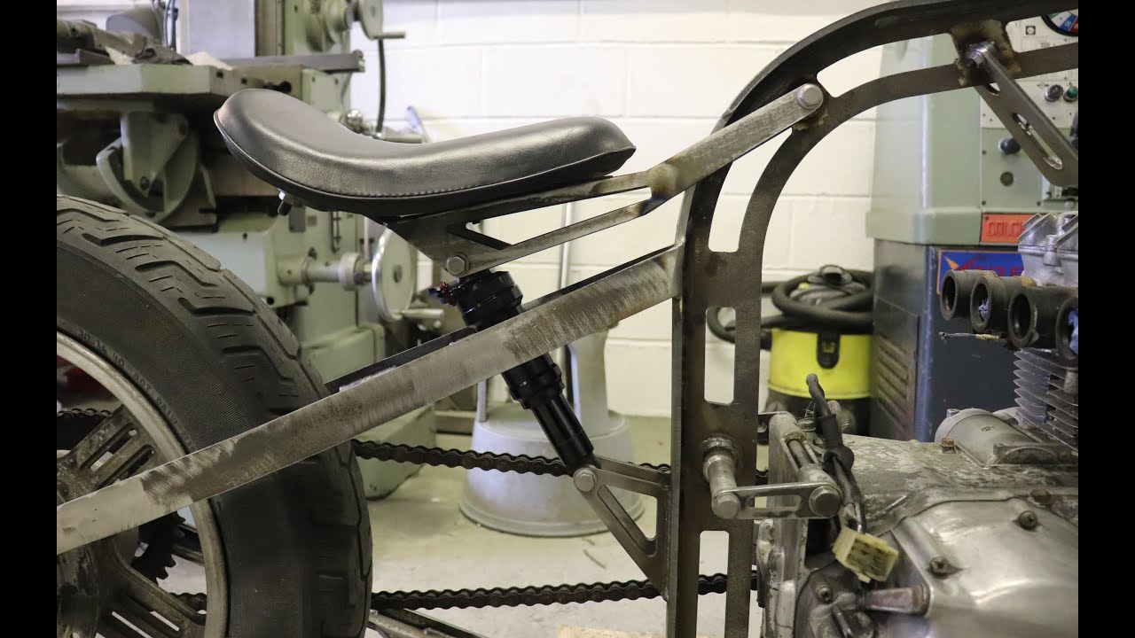 XTREME CNC PLASMA BIKE GET AN AIR SHOCK SEAT