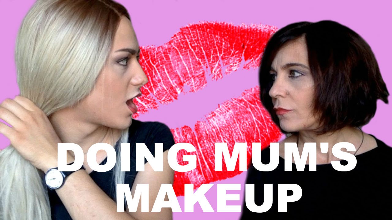 Mom's Makeover - Doing my mom's makeup
