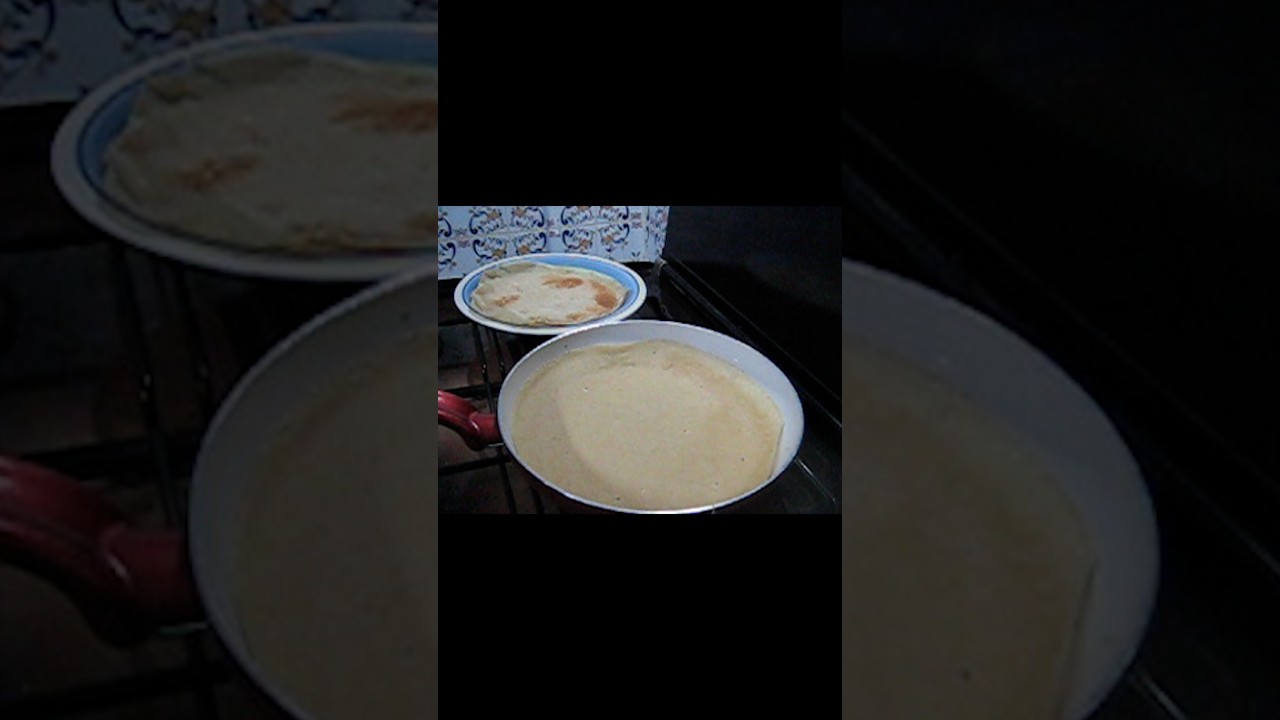 Crêpes -الكريب - dyoul des briks- blé et farine blé complèts  -ديول البريك - قمح كامل ودقيق قمح كامل