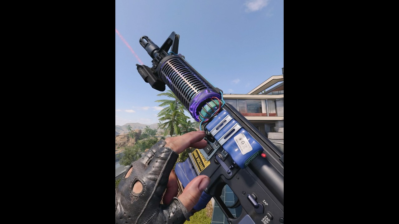 Most unique M4 mastercraft weapon inspection cod black ops Cold War #mw3 #warzone #cod #callofduty
