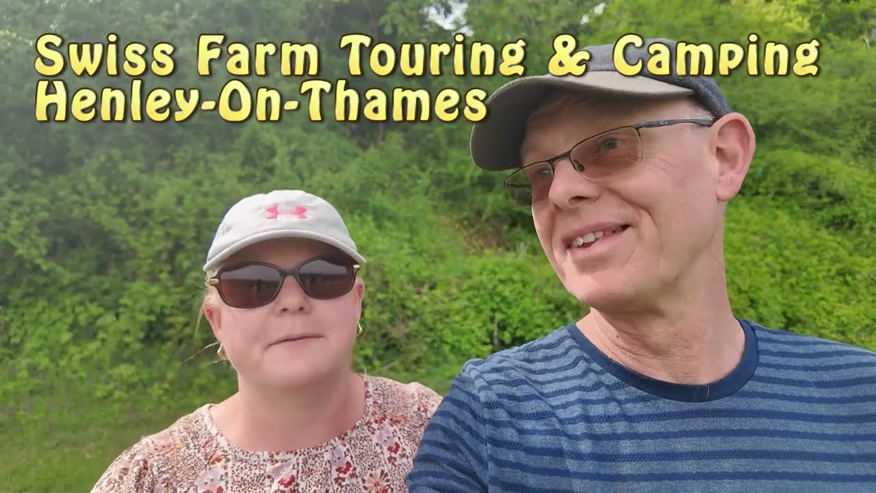 Прогулка по кемпингу Swiss Farm Caravan Park и обзор — Хенли-он-Темз