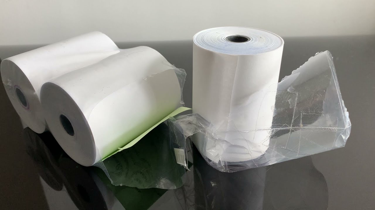 Fabric Scraps on Adding Machine Paper