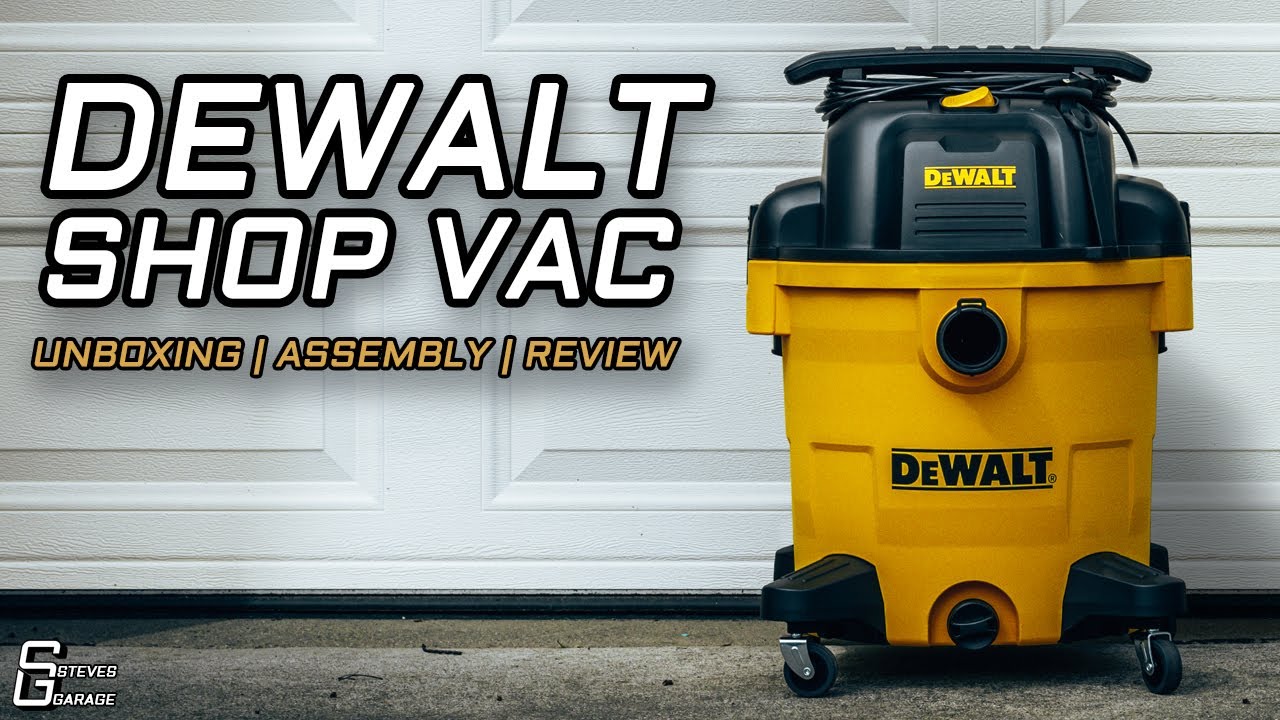 DeWalt Stealthsonic Wet Dry Vacuum Unboxing, Assembly, & Review