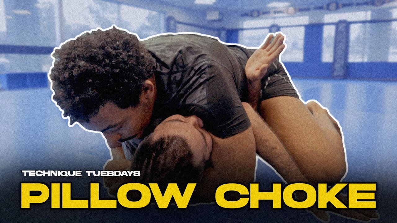 No Gi BJJ Pillow Choke - Technique Tuesdays with Onyx Rowland #bjj #jiujitsu