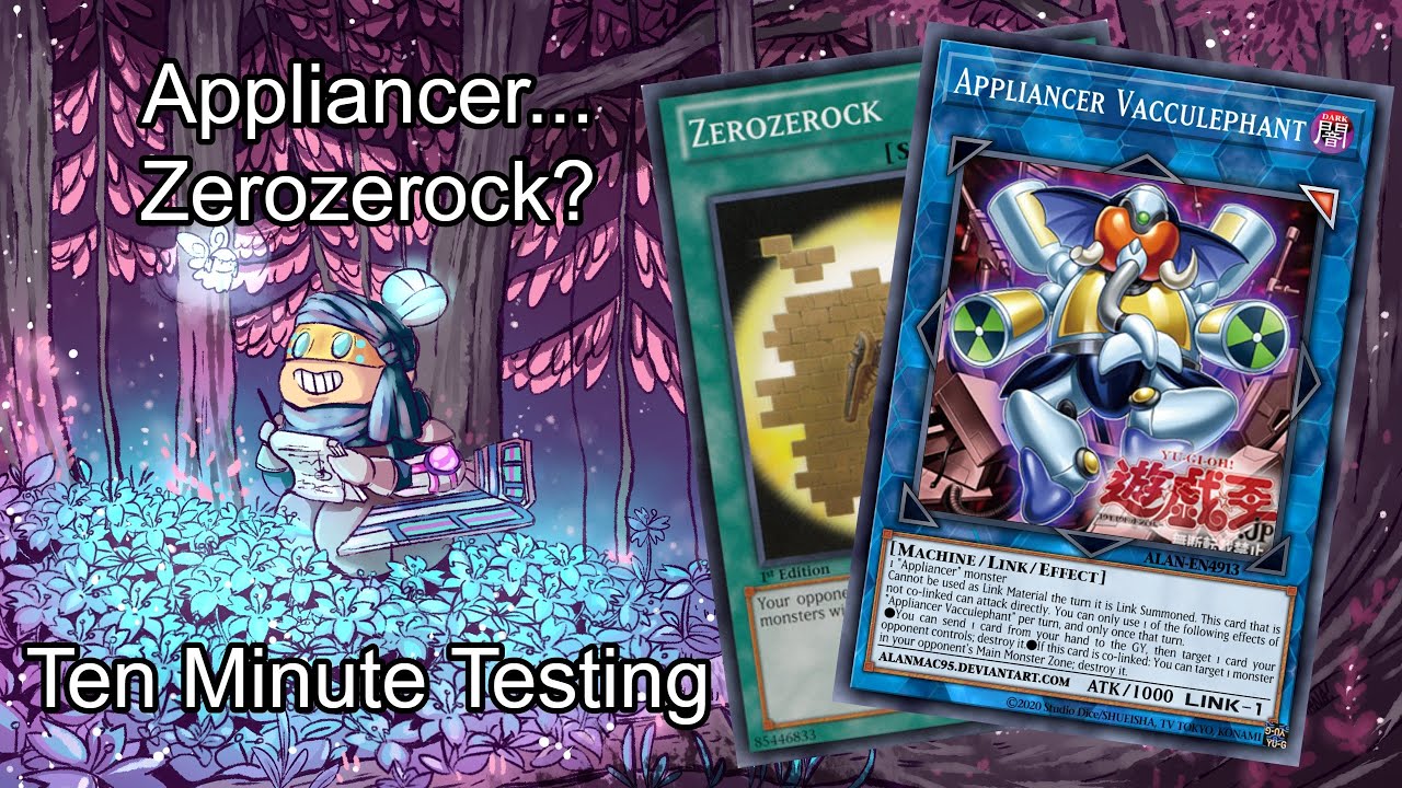 APPLIANCER ZEROZEROCK - Ten Minute Testing 9/27/20