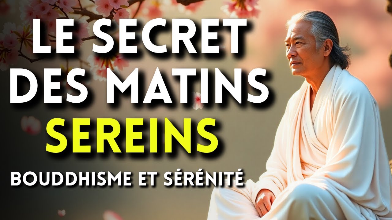 Le SECRET des matins sereins : 5 rituels bouddhistes 🌿