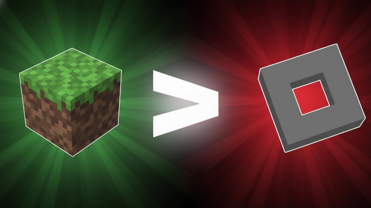 Сравнение Minecraft и Roblox — это даже не сравнение...