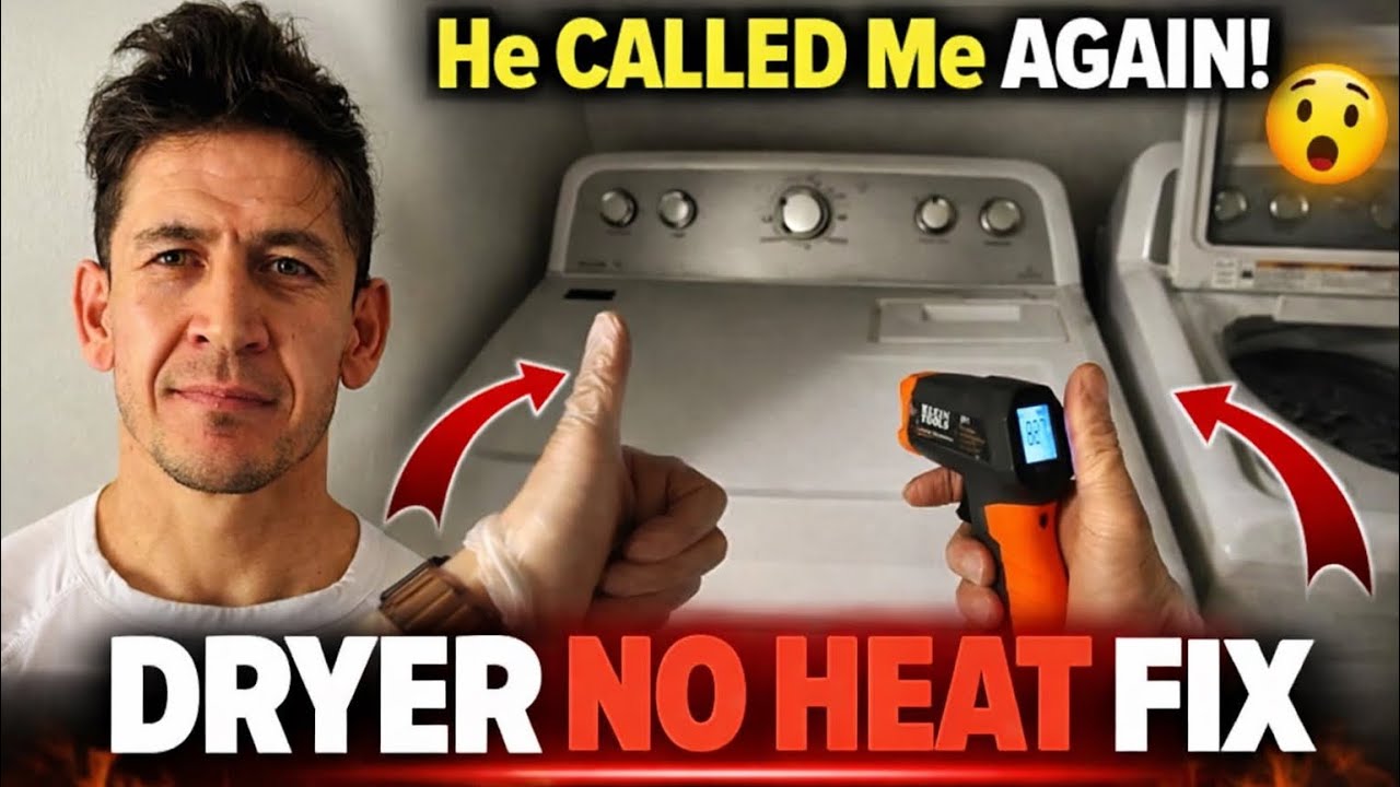 Repeat Customer /Happy customer Maytag Dryer Repair | Maytag No Heat/